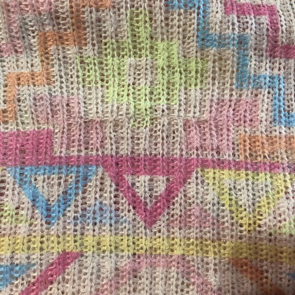 Maurices Crocheted Racerbank Azteck Print Tank - Picture 3 of 9